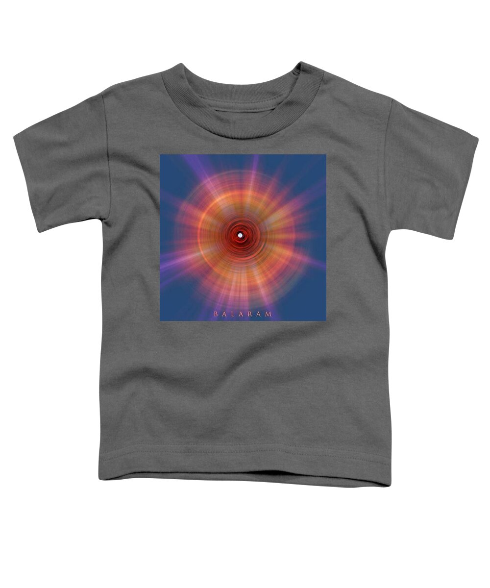 Meditation Toddler T-Shirt featuring the digital art Sacred Insight by Richard Laeton