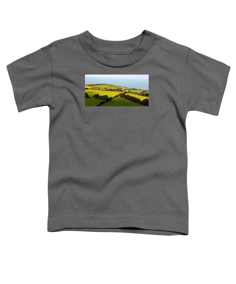 Somerset Toddler T-Shirt featuring the photograph Somerset Coast by Carla Parris