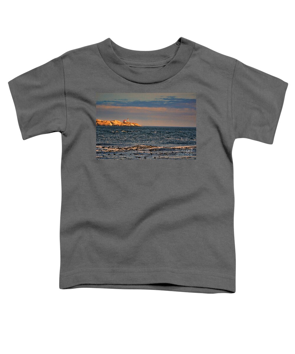Victoria Toddler T-Shirt featuring the photograph Sunset over British Columbia by Traci Cottingham