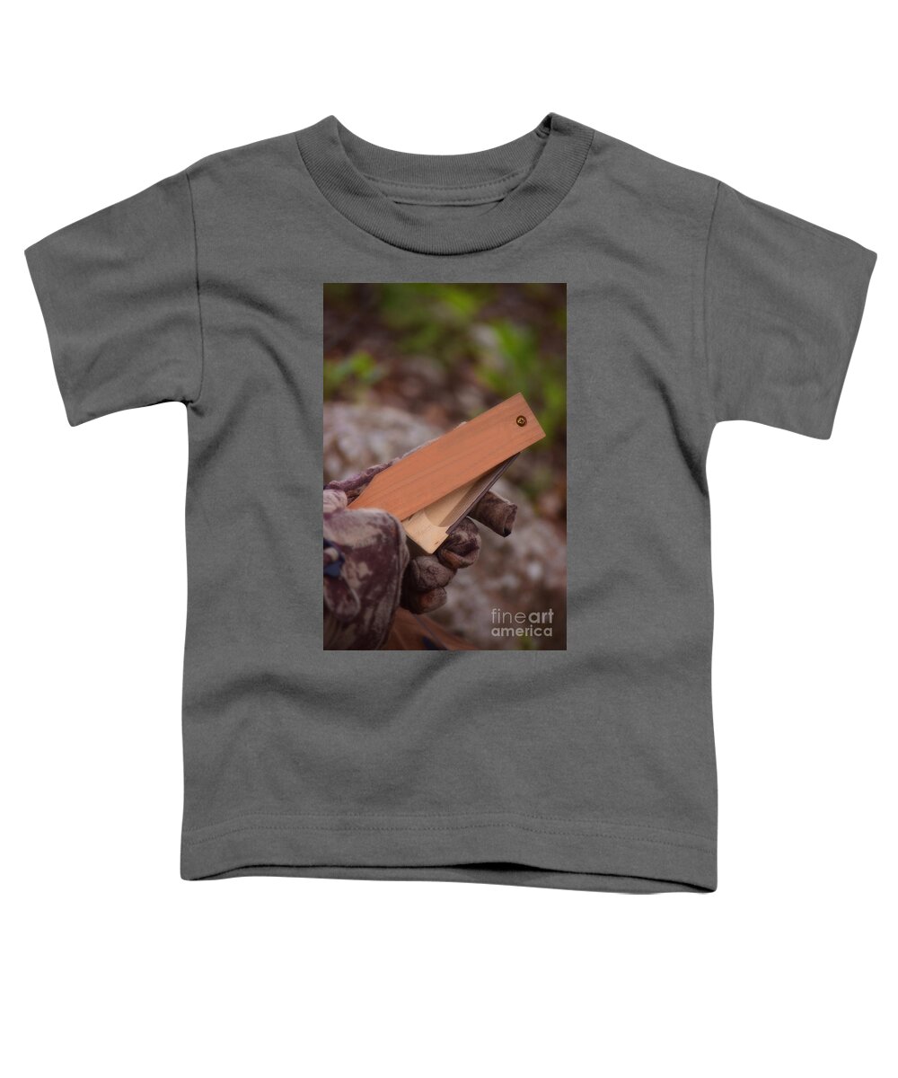 Donna Toddler T-Shirt featuring the photograph The Call by Donna Greene
