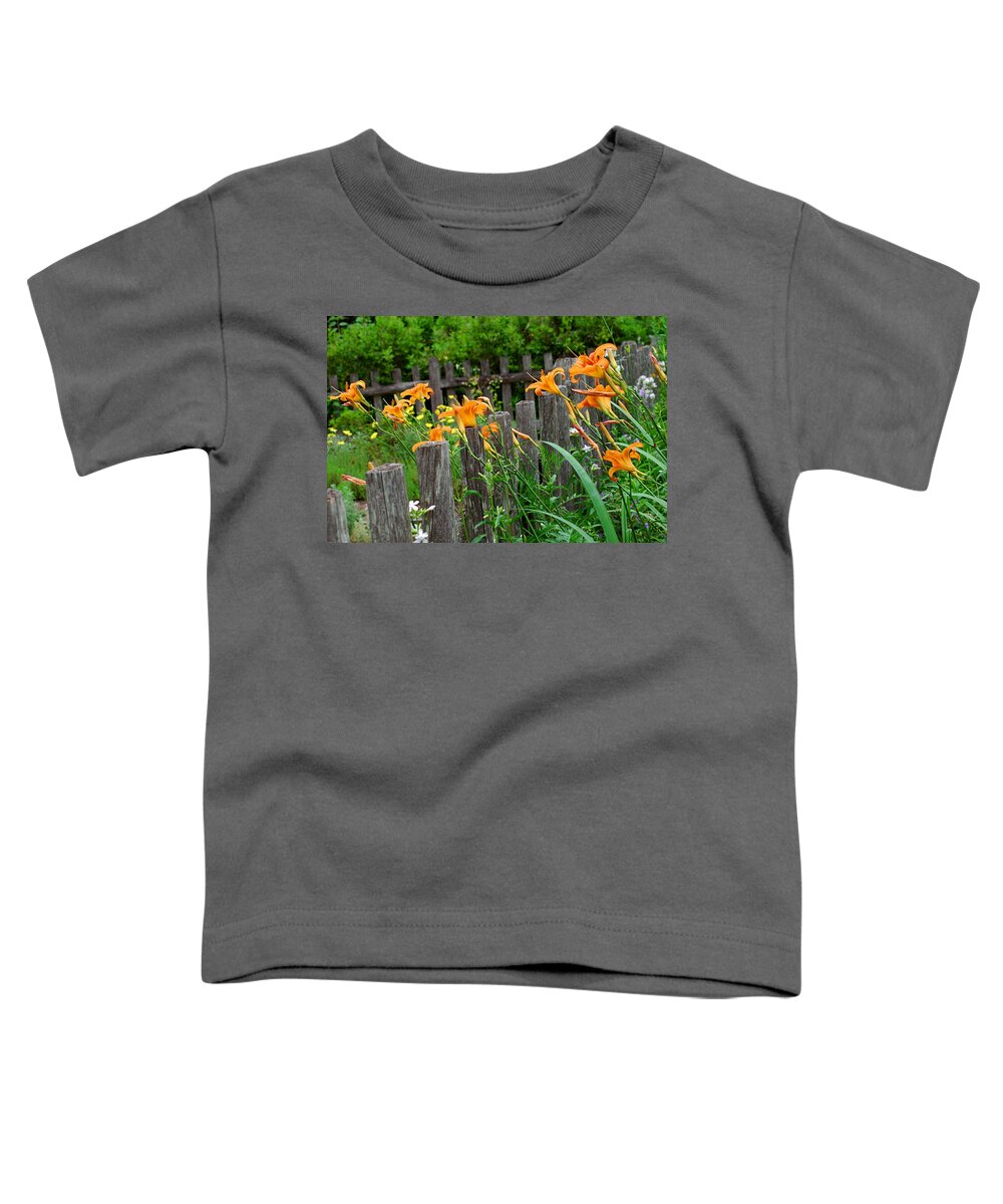 Lilies Toddler T-Shirt featuring the photograph Tiger Lilies 2 by Joann Vitali