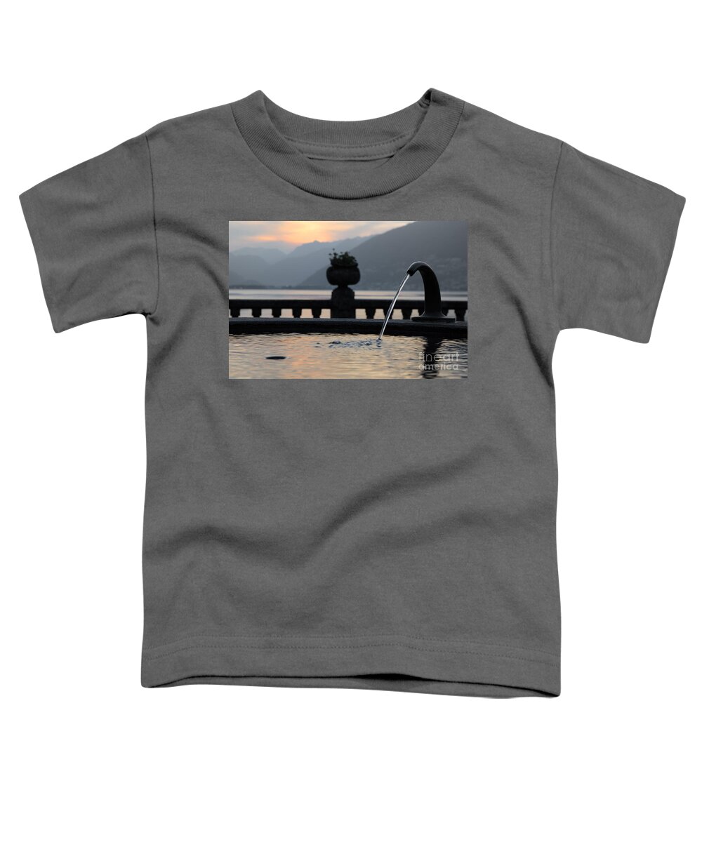 Fountain Toddler T-Shirt featuring the photograph Water fountain by Mats Silvan