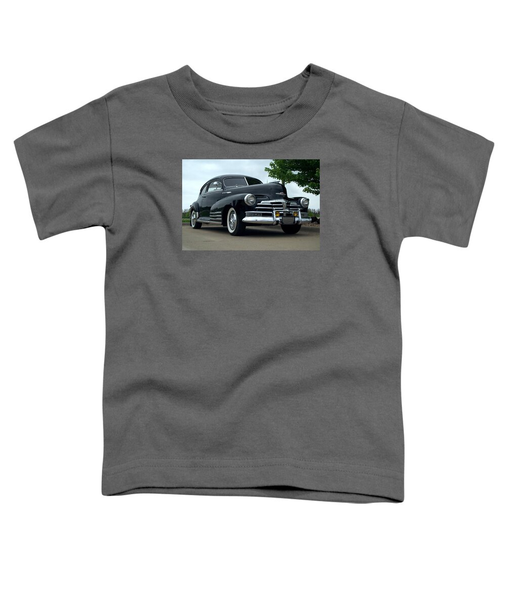 1948 Toddler T-Shirt featuring the photograph 1948 Chevrolet Fleetline Custom by Tim McCullough
