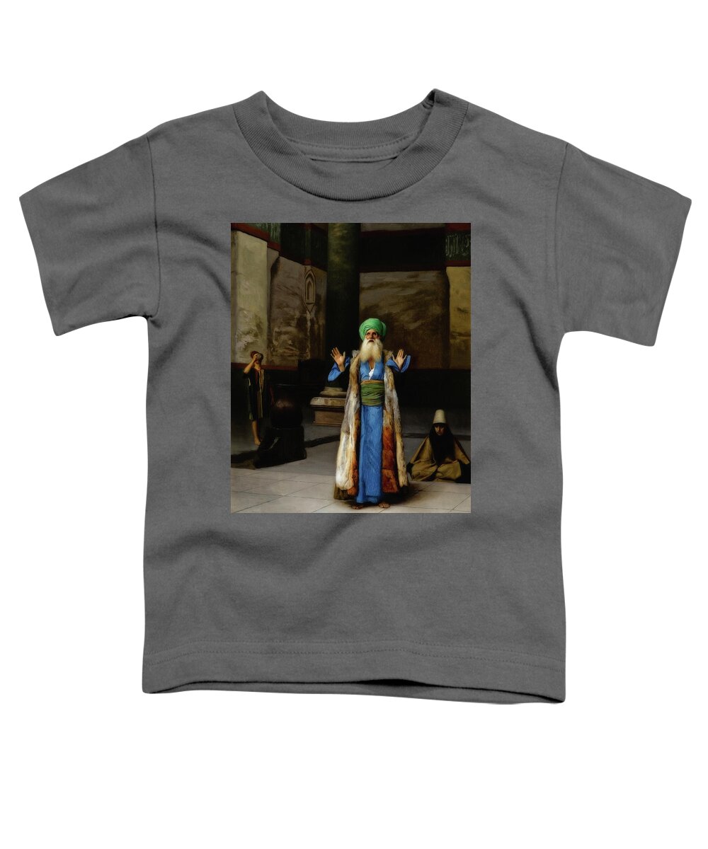 Painting Toddler T-Shirt featuring the painting A Sultan At Prayer #1 by Mountain Dreams