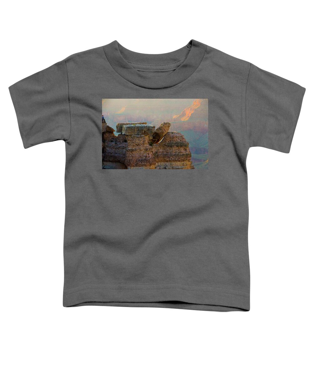 Balanced Toddler T-Shirt featuring the photograph Balanced #1 by Terry Anderson