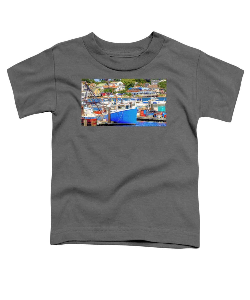 Boats Toddler T-Shirt featuring the photograph Boating #1 by Raymond Earley
