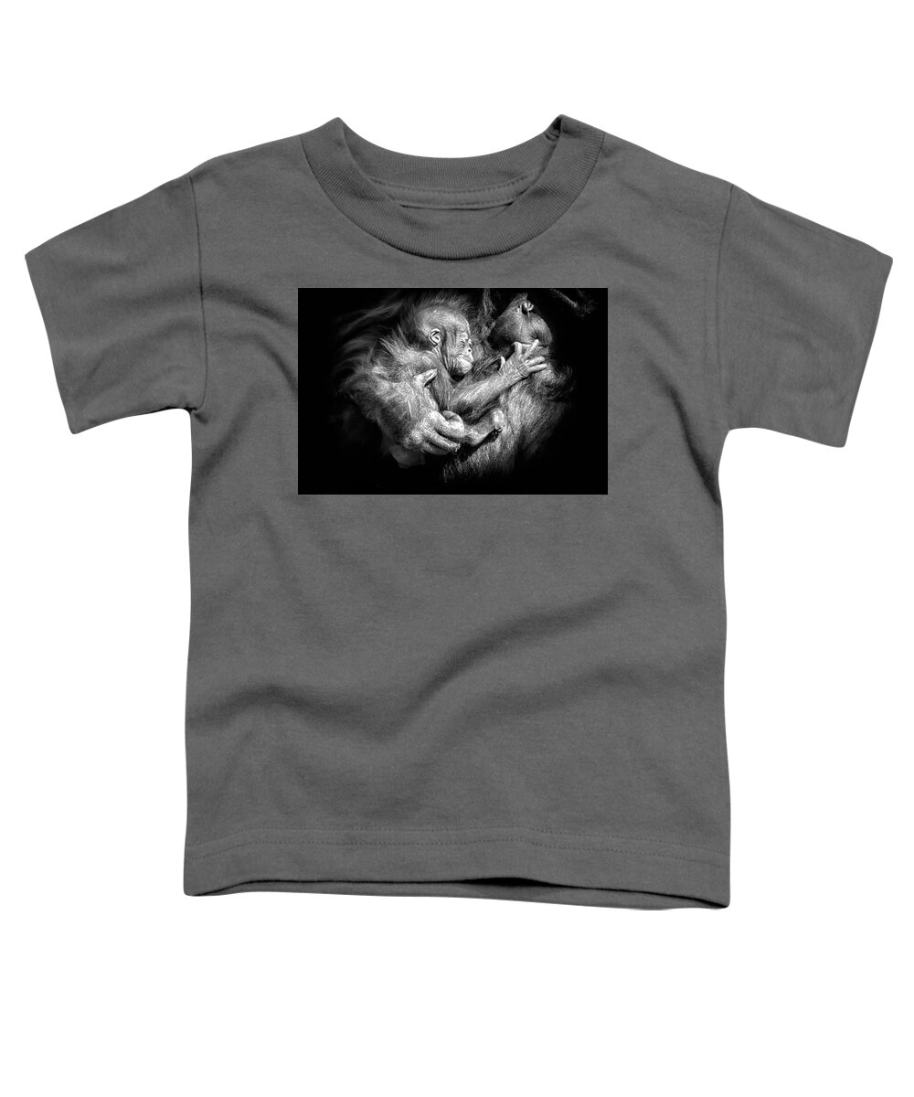 Crystal Yingling Toddler T-Shirt featuring the photograph Cradle #1 by Ghostwinds Photography