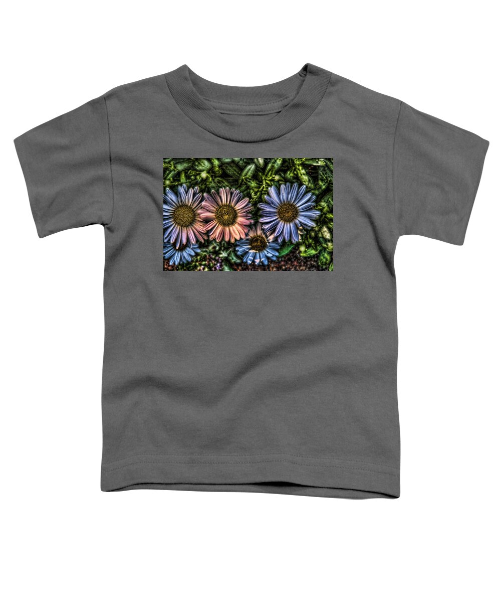 Daisy Toddler T-Shirt featuring the photograph Daisies #1 by Steve Stuller