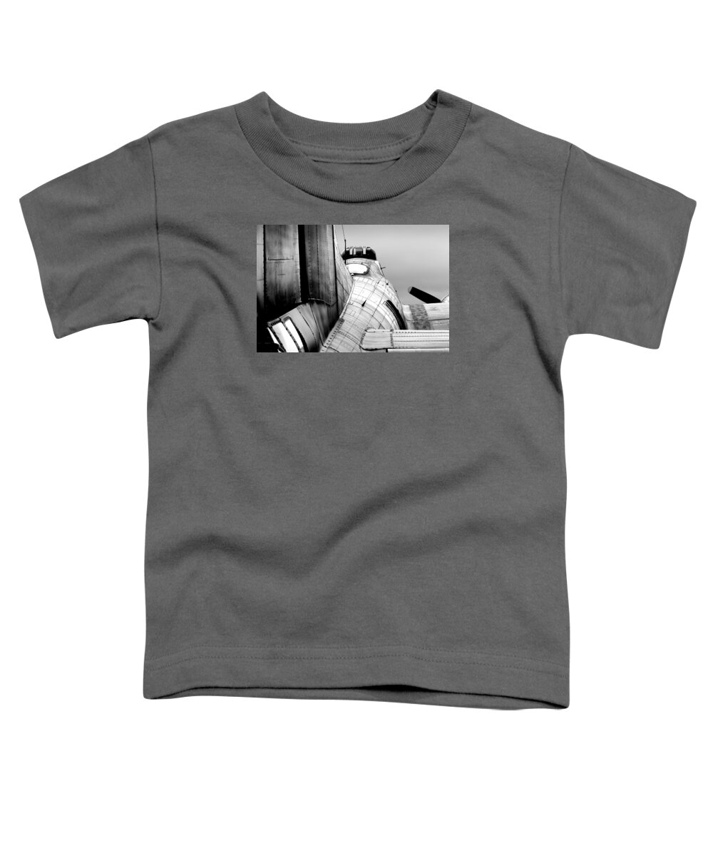 Airshow Toddler T-Shirt featuring the photograph Fortress of Steel #1 by Chris Buff