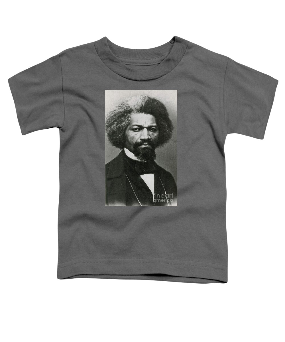 History Toddler T-Shirt featuring the photograph Frederick Douglass, African-american by Photo Researchers