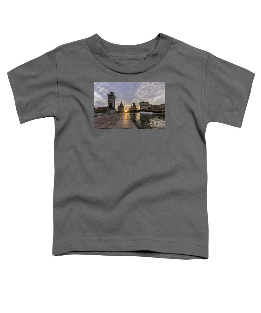Syracuse Toddler T-Shirt featuring the photograph Heart of the City by Everet Regal