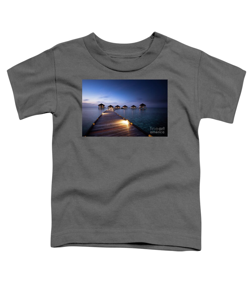 Architecture Toddler T-Shirt featuring the photograph Honeymooners Paradise #1 by Hannes Cmarits