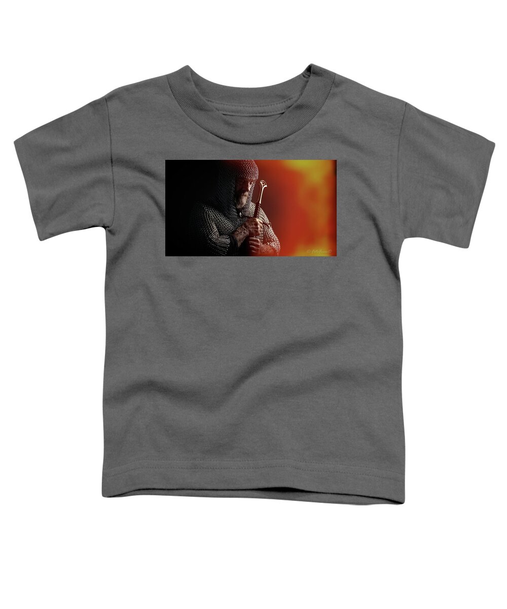 Fotofoxes Toddler T-Shirt featuring the photograph Knight #1 by Alexander Fedin