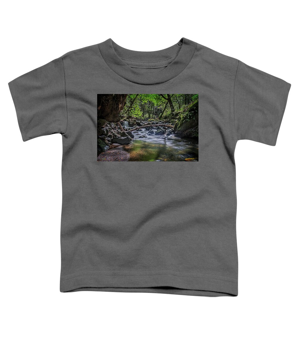 Long Exposure Toddler T-Shirt featuring the photograph Lower Sugar Loaf #1 by Bruce Bottomley