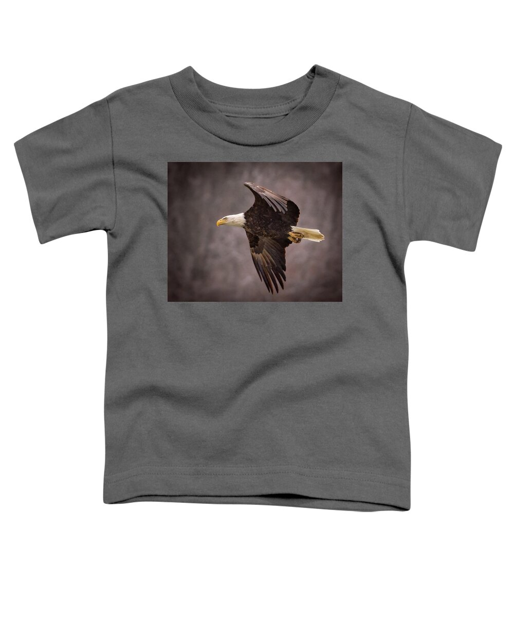 Eagle Toddler T-Shirt featuring the photograph Majestic #1 by Allin Sorenson