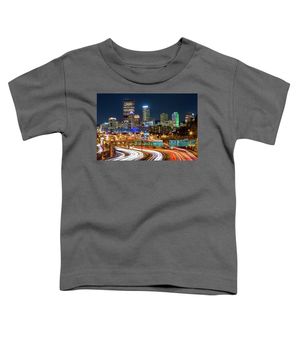 Architecture Toddler T-Shirt featuring the photograph Penn Station railway station #1 by Mihai Andritoiu