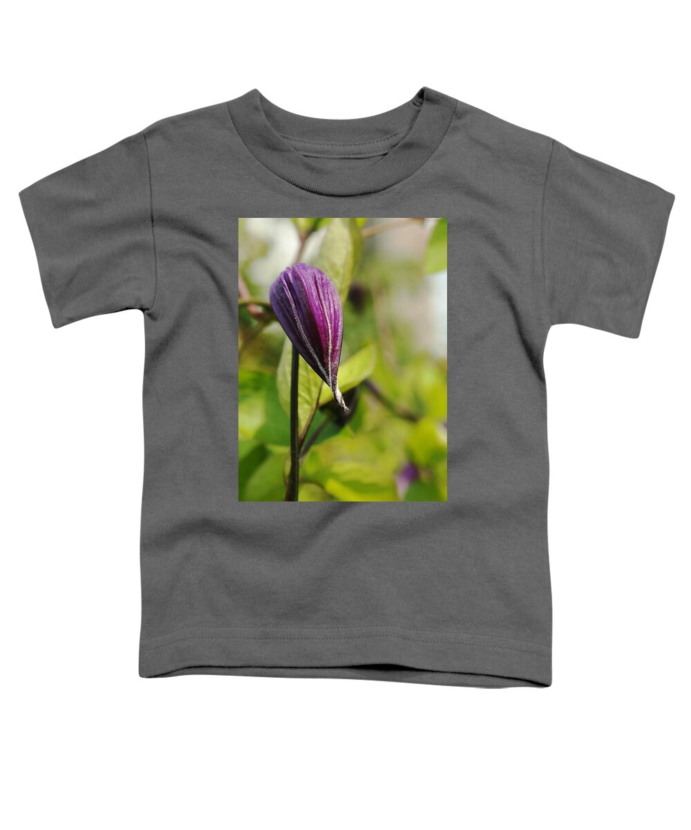 Flower Toddler T-Shirt featuring the photograph Purple to haven #1 by Rose Benson