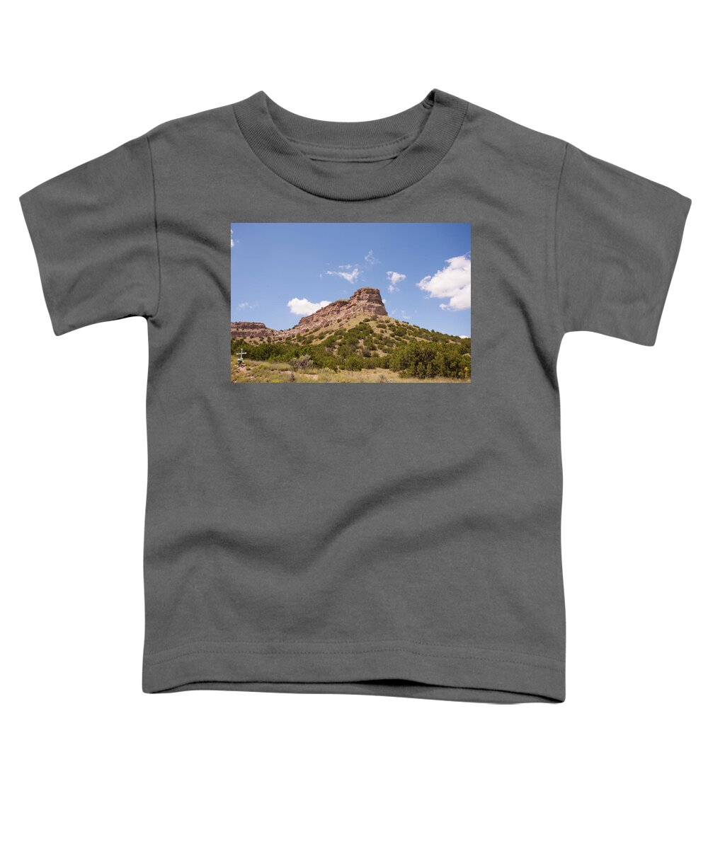  Toddler T-Shirt featuring the photograph The Cross #1 by Carl Wilkerson