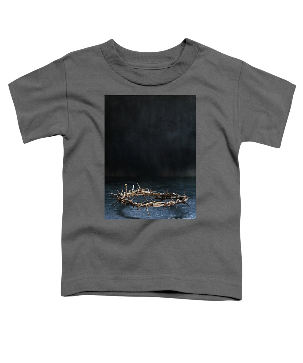 Crown Toddler T-Shirt featuring the photograph The Crown of Jesus Christ #1 by Stephanie Frey