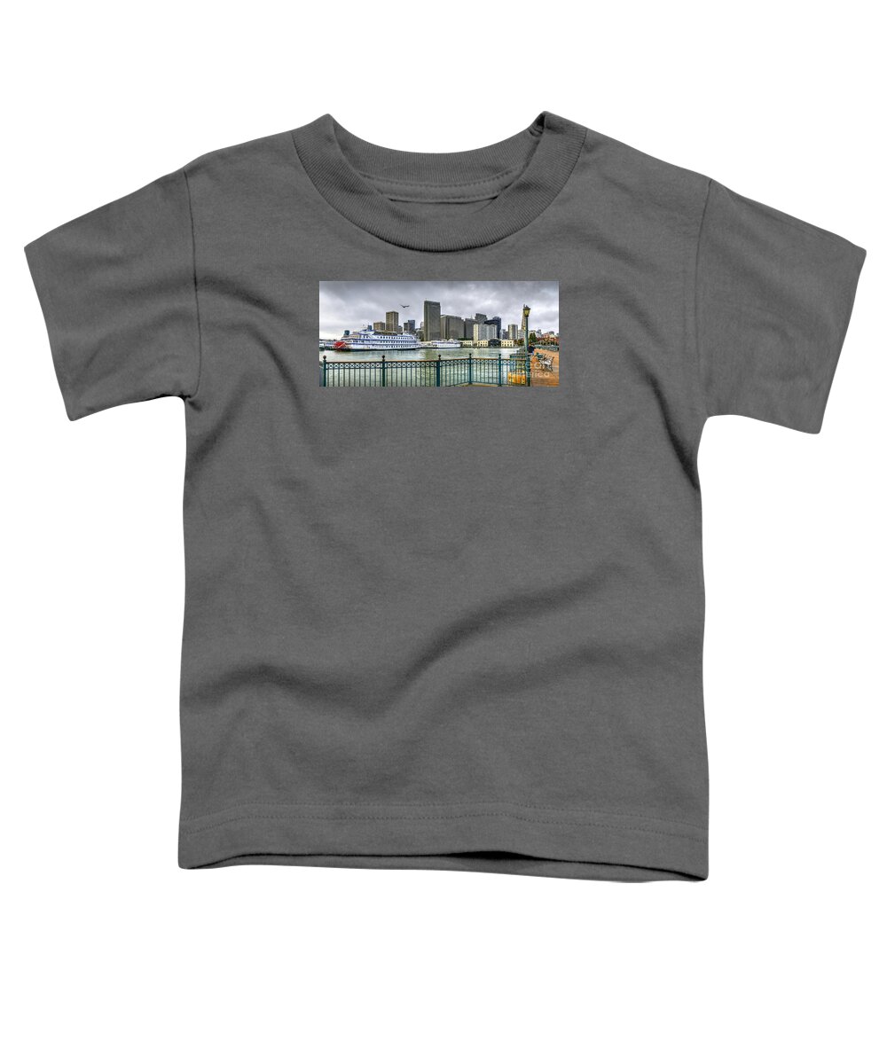 Trans America Tower Toddler T-Shirt featuring the photograph Trans America Tower San Francisco by David Zanzinger