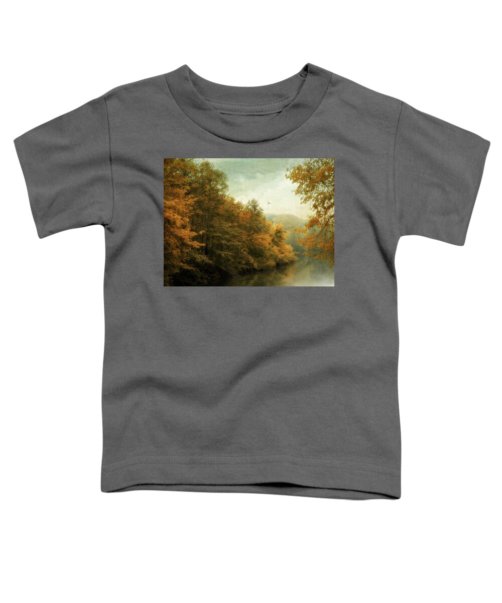 Autumn Toddler T-Shirt featuring the photograph Transitions #1 by Jessica Jenney