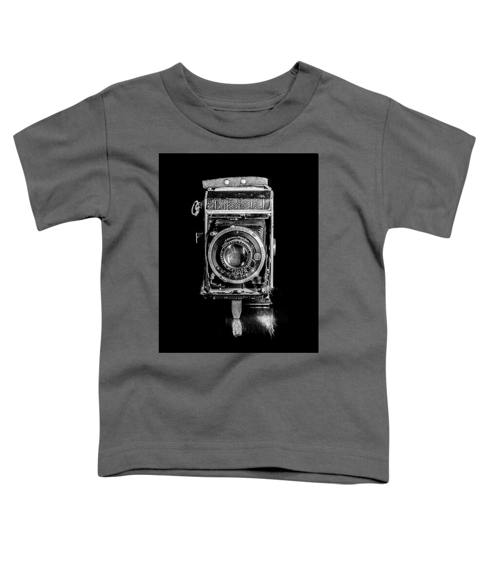 Vintage Camera Toddler T-Shirt featuring the photograph Vintage Camera #1 by Adam Reinhart