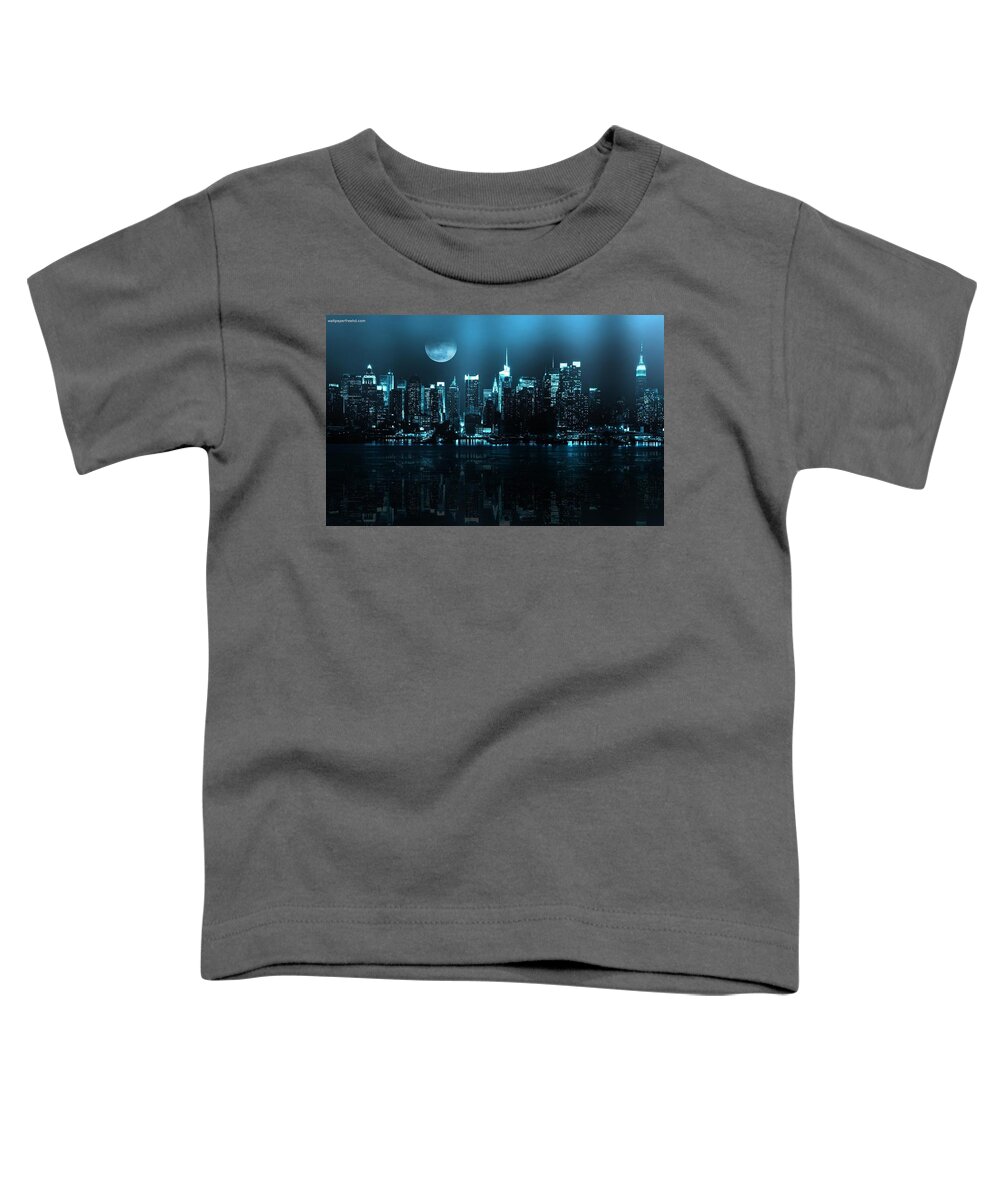 City Toddler T-Shirt featuring the photograph City #11 by Jackie Russo