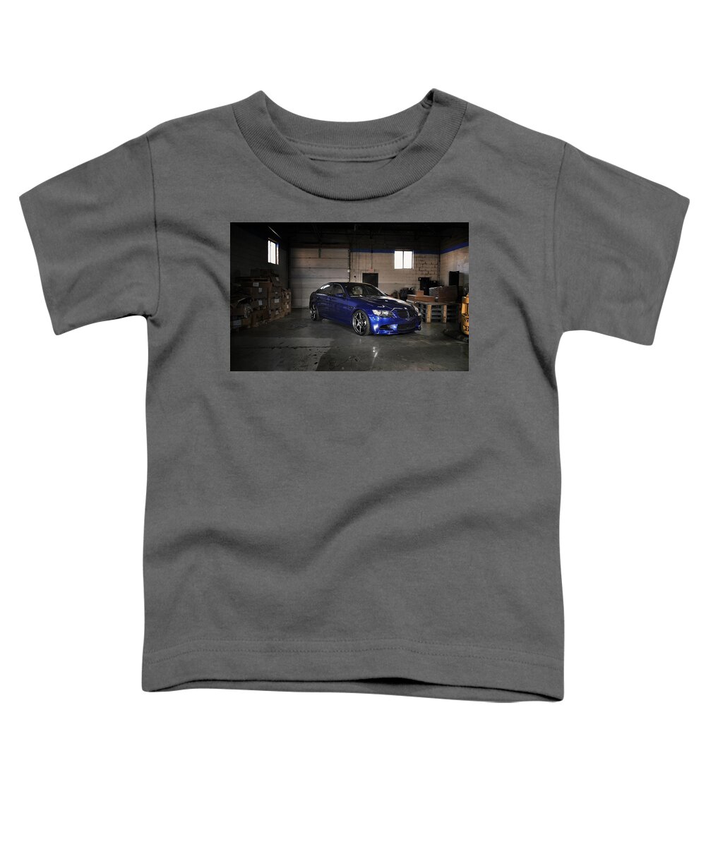 Bmw Toddler T-Shirt featuring the digital art BMW #14 by Maye Loeser