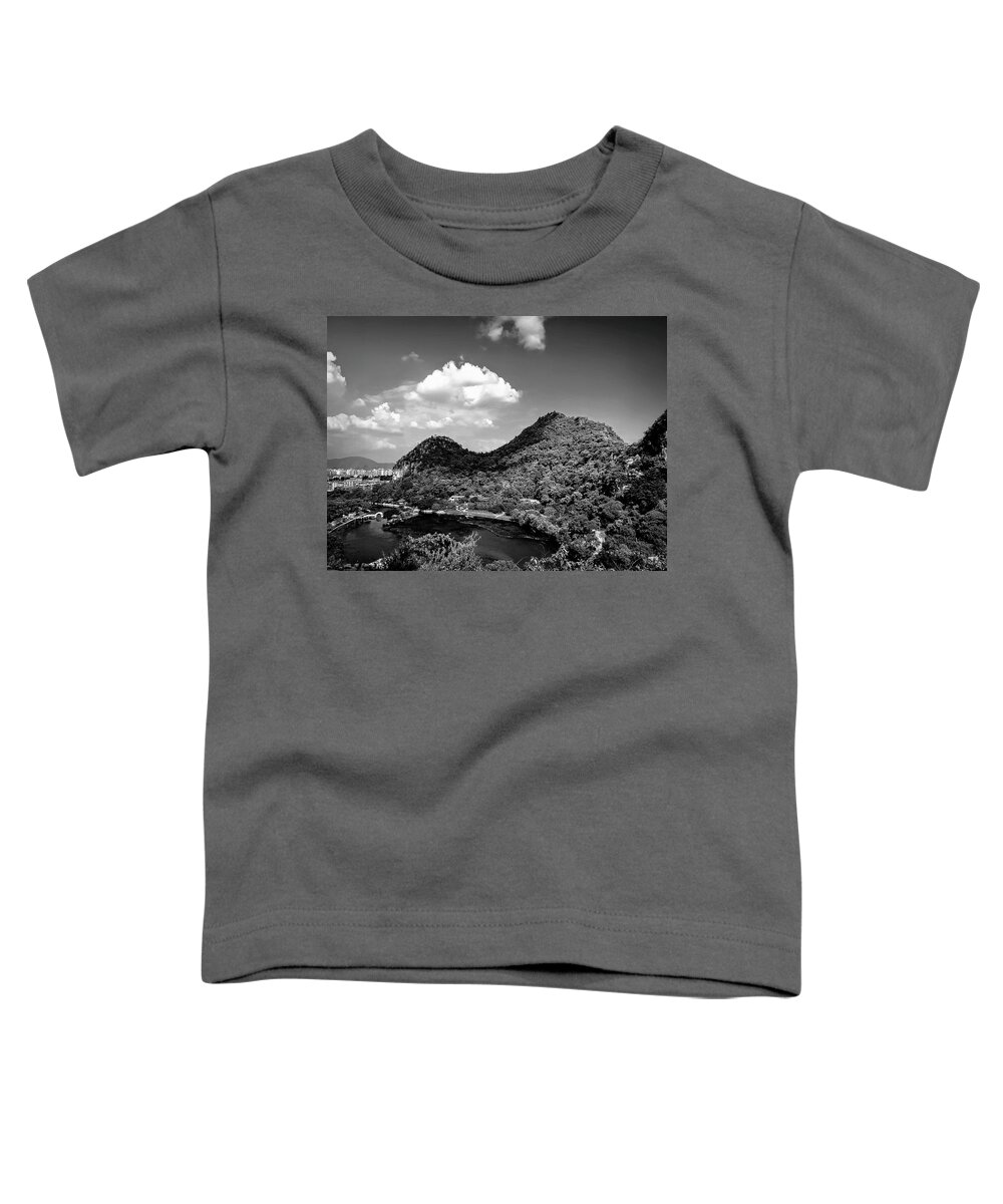 China Toddler T-Shirt featuring the photograph China Guilin landscape scenery photography #16 by Artto Pan