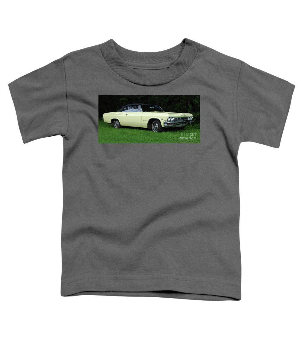 1965 Chevrolet Impala Ss Toddler T-Shirt featuring the photograph 1965 Chevrolet Impala SS by Bob Christopher