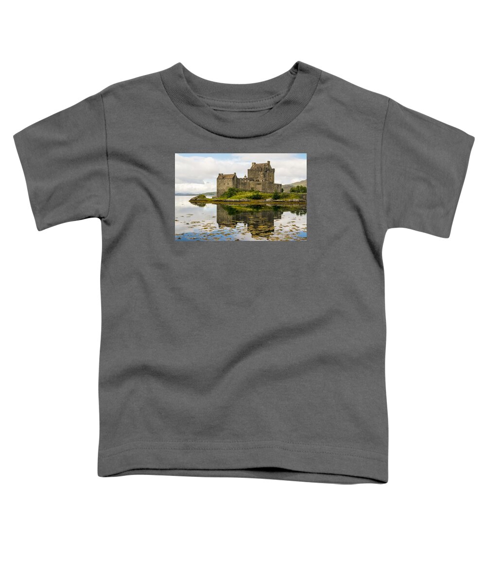 Scotland Toddler T-Shirt featuring the photograph Eilean Donan Castle #3 by John Paul Cullen