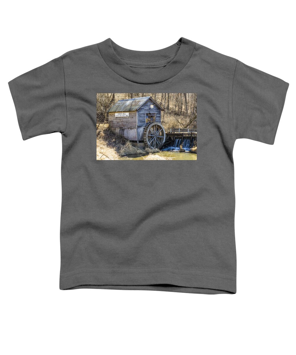 Hydes Mill Toddler T-Shirt featuring the photograph Hydes Mill - Ridgeway - Wisconsin #2 by Steven Ralser