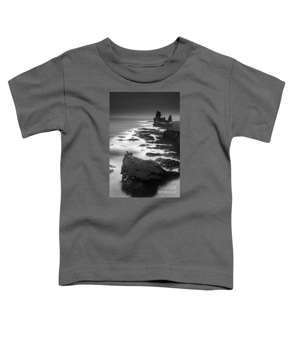 Thufubjarg Toddler T-Shirt featuring the photograph In the storm 1 #3 by Gunnar Orn Arnason