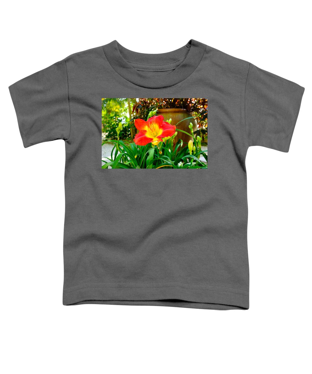 Beautiful Toddler T-Shirt featuring the photograph Pretty flower #2 by Raul Rodriguez