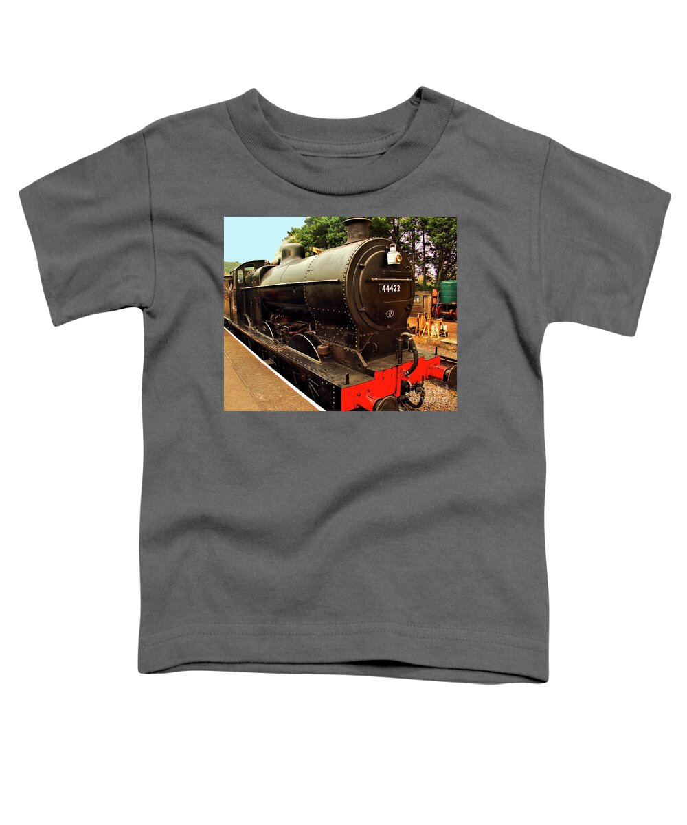 Railways Toddler T-Shirt featuring the photograph Ready To Go #2 by Richard Denyer