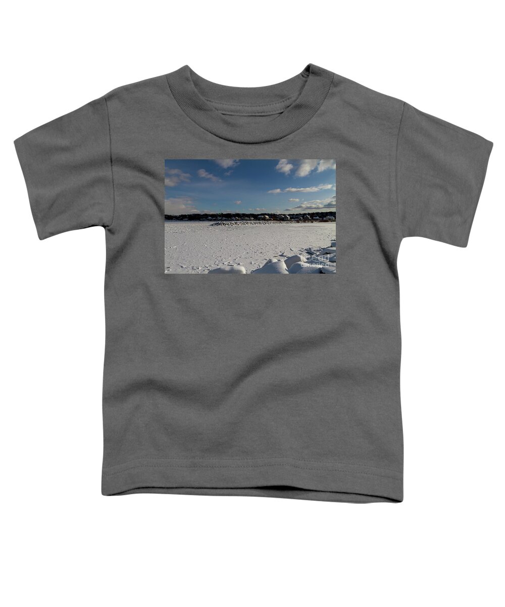 Waterfront Toddler T-Shirt featuring the photograph Waterfront Living #2 by William Norton