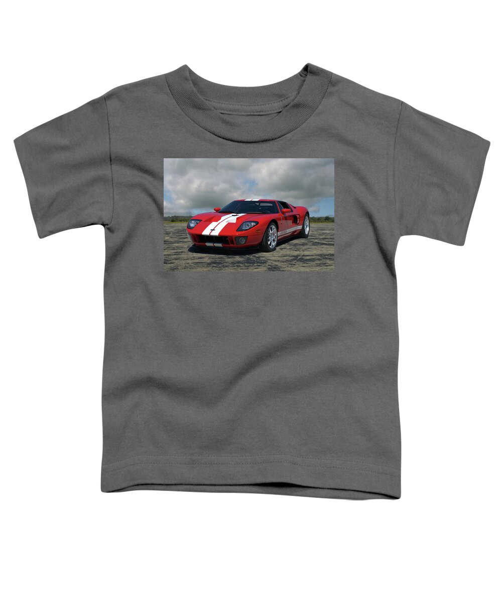 2006 Toddler T-Shirt featuring the photograph 2006 Ford GT40 by Tim McCullough