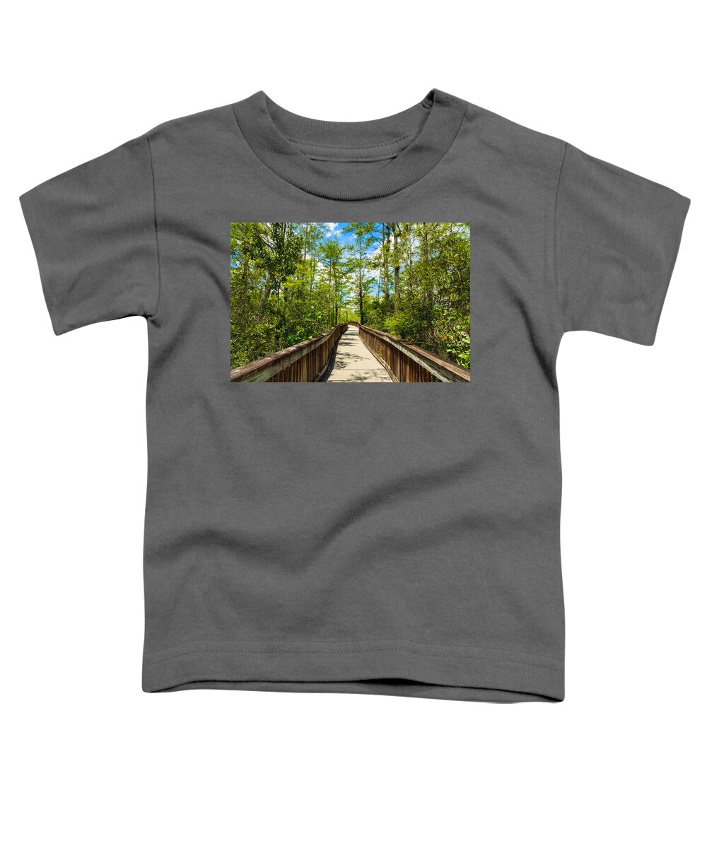 Everglades Toddler T-Shirt featuring the photograph Florida Everglades #24 by Raul Rodriguez