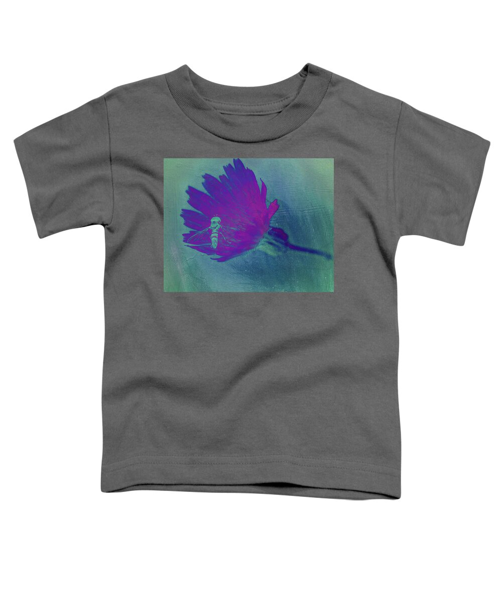 Texture Toddler T-Shirt featuring the photograph Texture Flowers #26 by Prince Andre Faubert