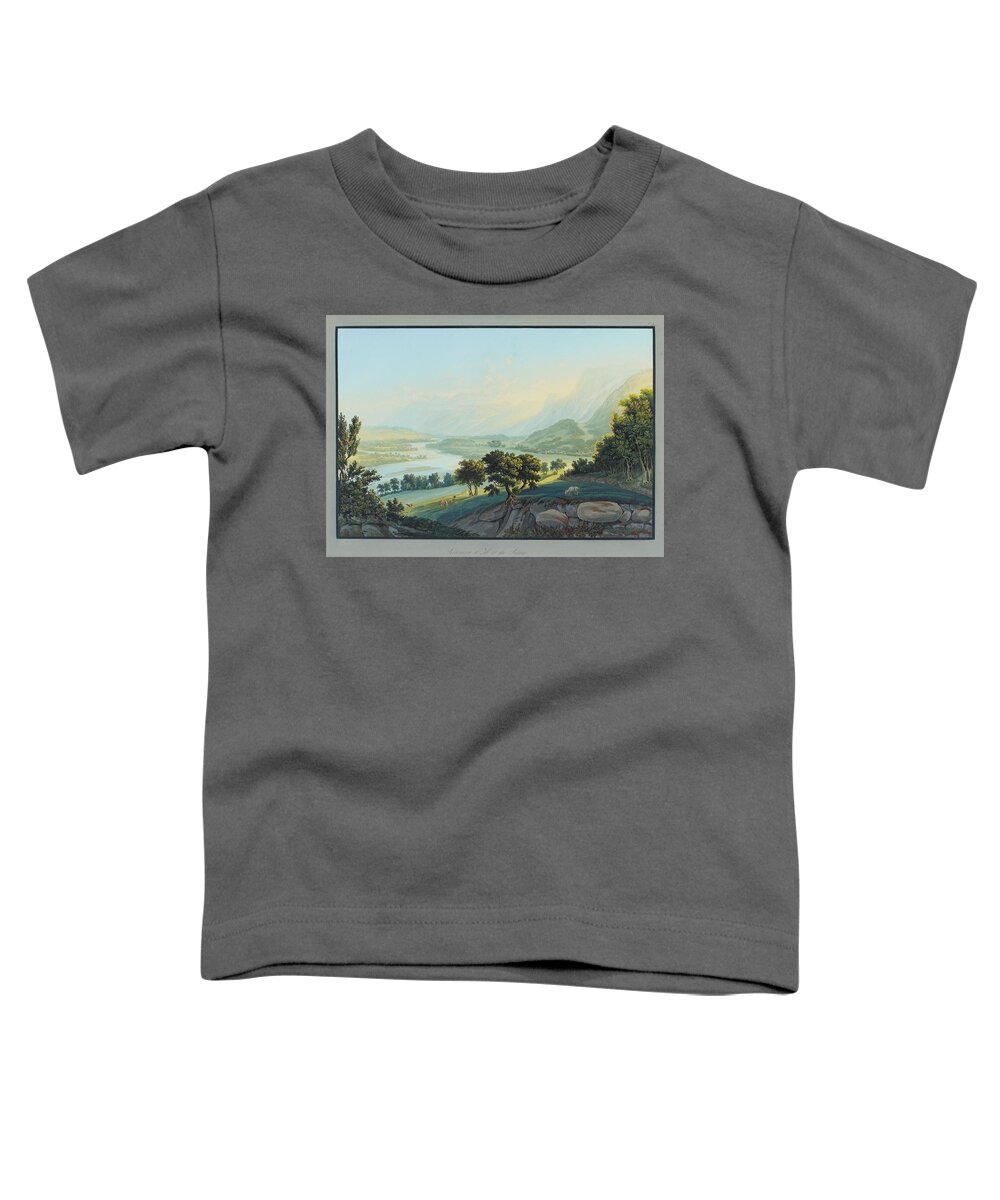 Bleuler Toddler T-Shirt featuring the painting Nature by Johann Ludwig