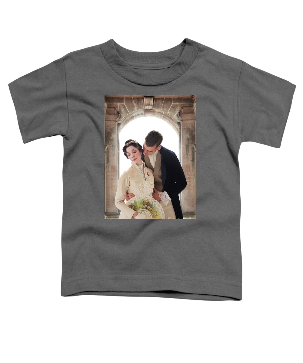 Victorian Toddler T-Shirt featuring the photograph Victorian Man And Woman #3 by Lee Avison