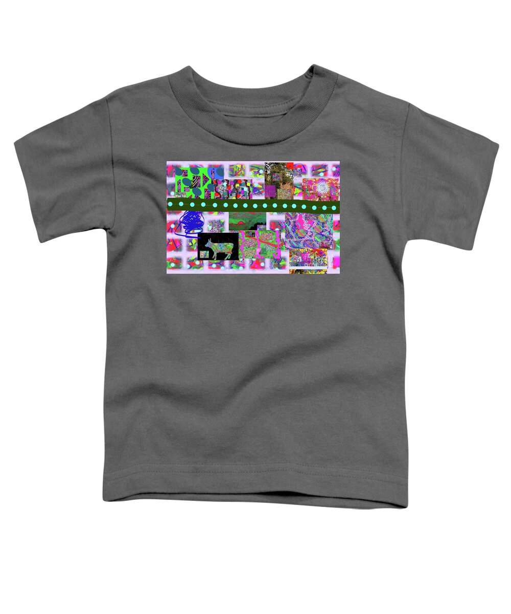 Walter Paul Bebirian Toddler T-Shirt featuring the digital art 4-16-2015eabcdefghijklmnopqrtuvwxyzabcdefghijk by Walter Paul Bebirian
