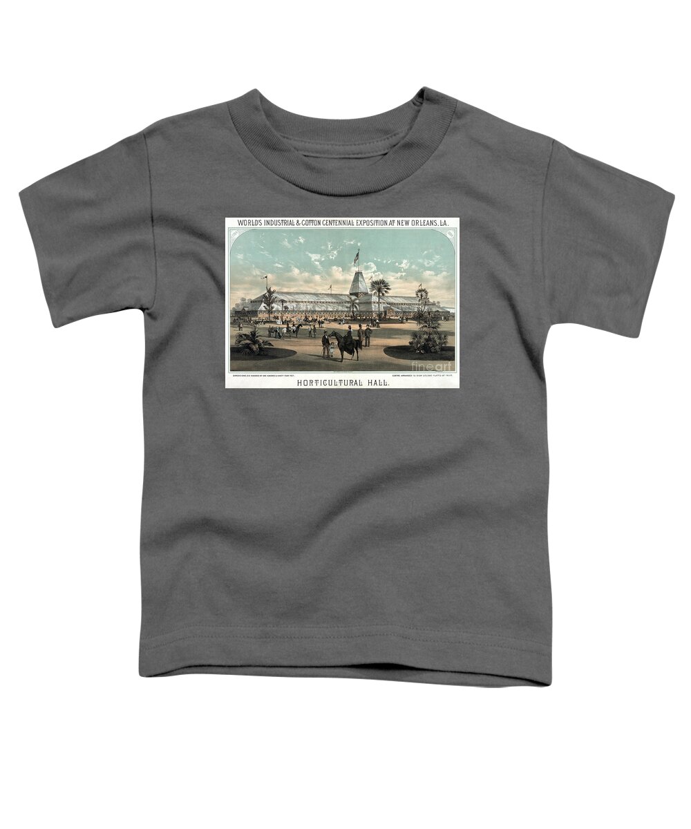 1884 Toddler T-Shirt featuring the drawing New Orleans, Fair, 1884. #4 by Granger