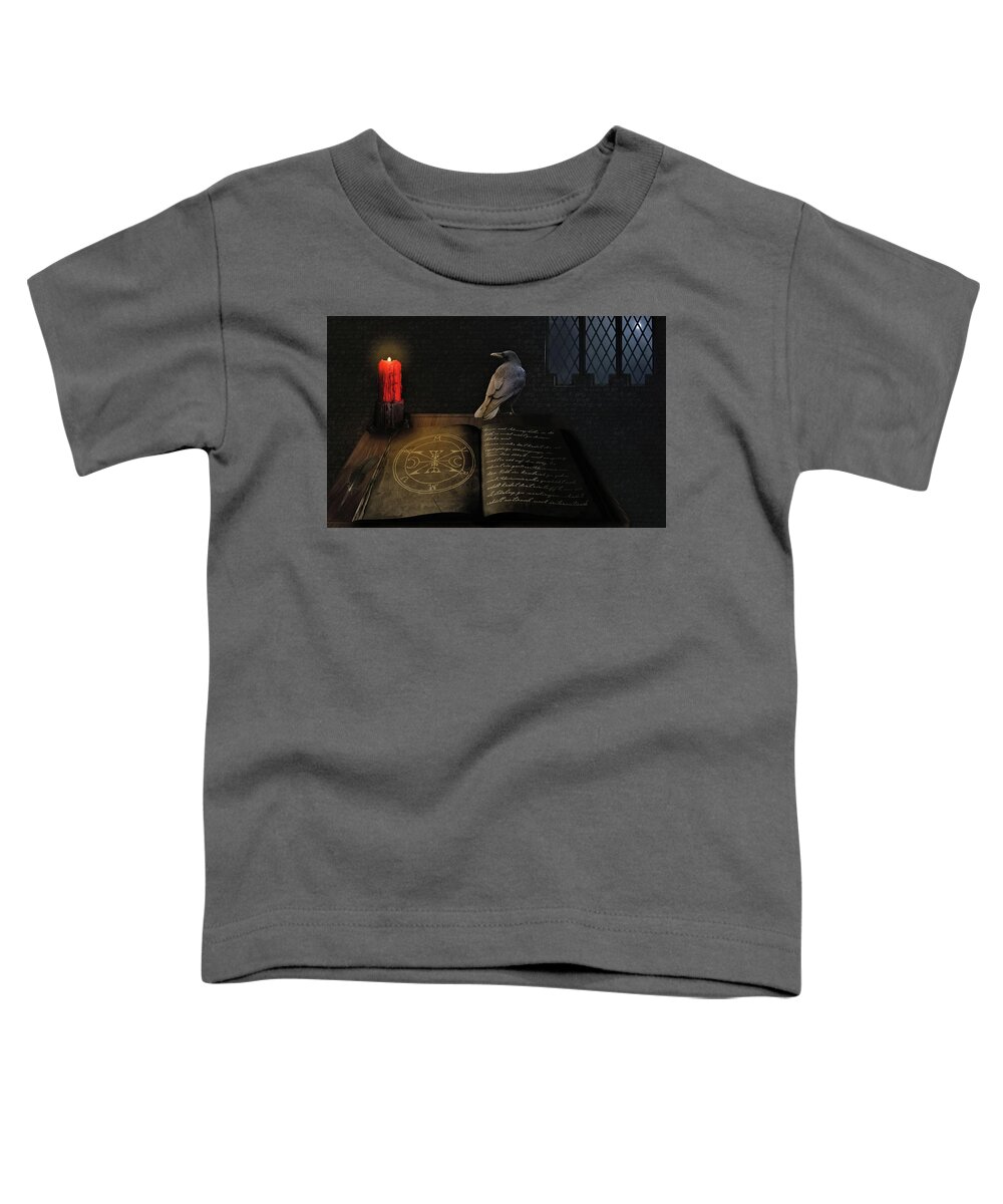 Occult Toddler T-Shirt featuring the digital art Occult #4 by Maye Loeser