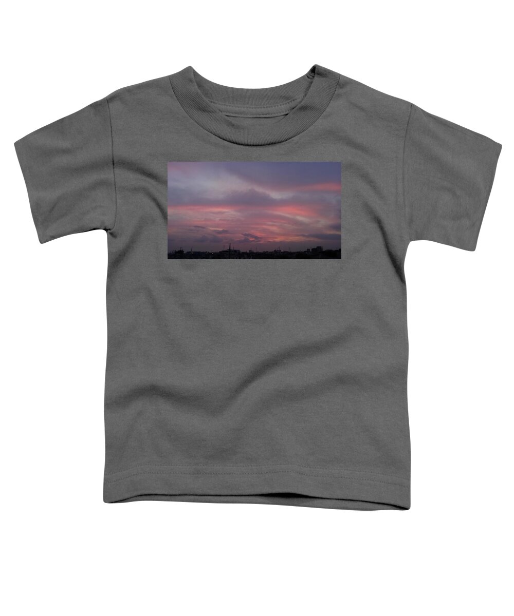 Sunset Toddler T-Shirt featuring the photograph Sunset #4 by Kumiko Izumi
