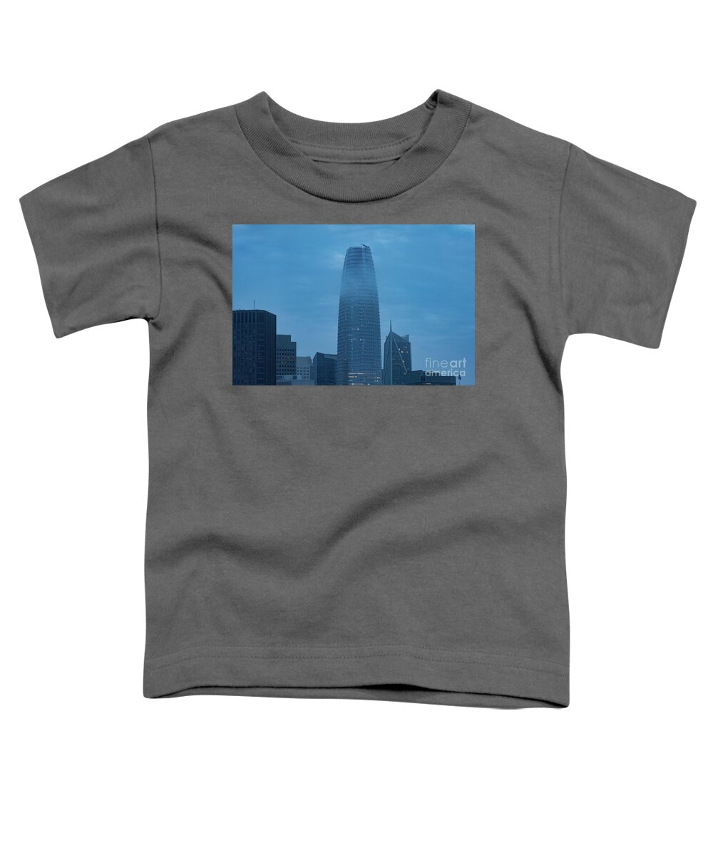 San Francisco Toddler T-Shirt featuring the photograph 5 AM San Francisco by Jeff Hubbard