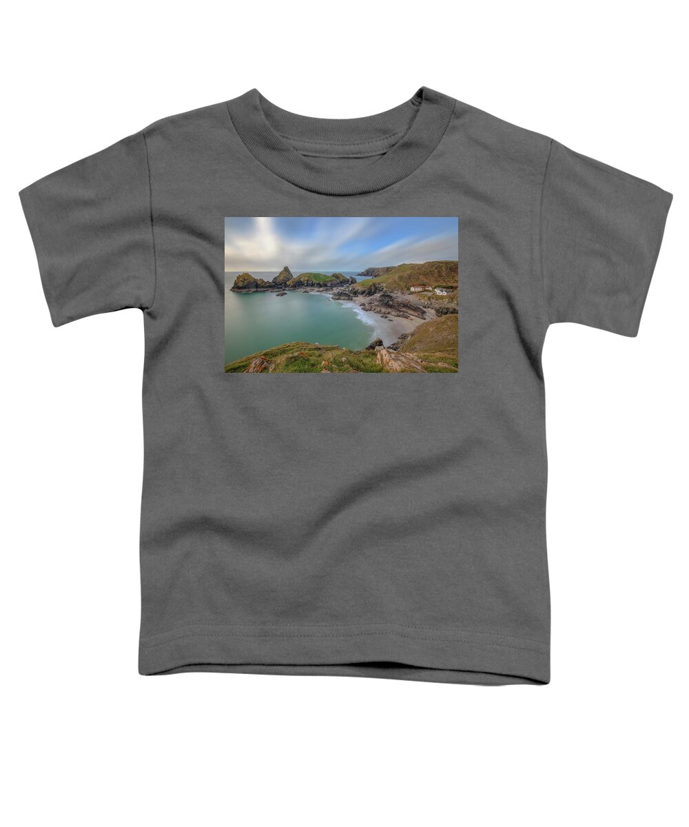 Kynance Cove Toddler T-Shirt featuring the photograph Kynance Cove - England #5 by Joana Kruse