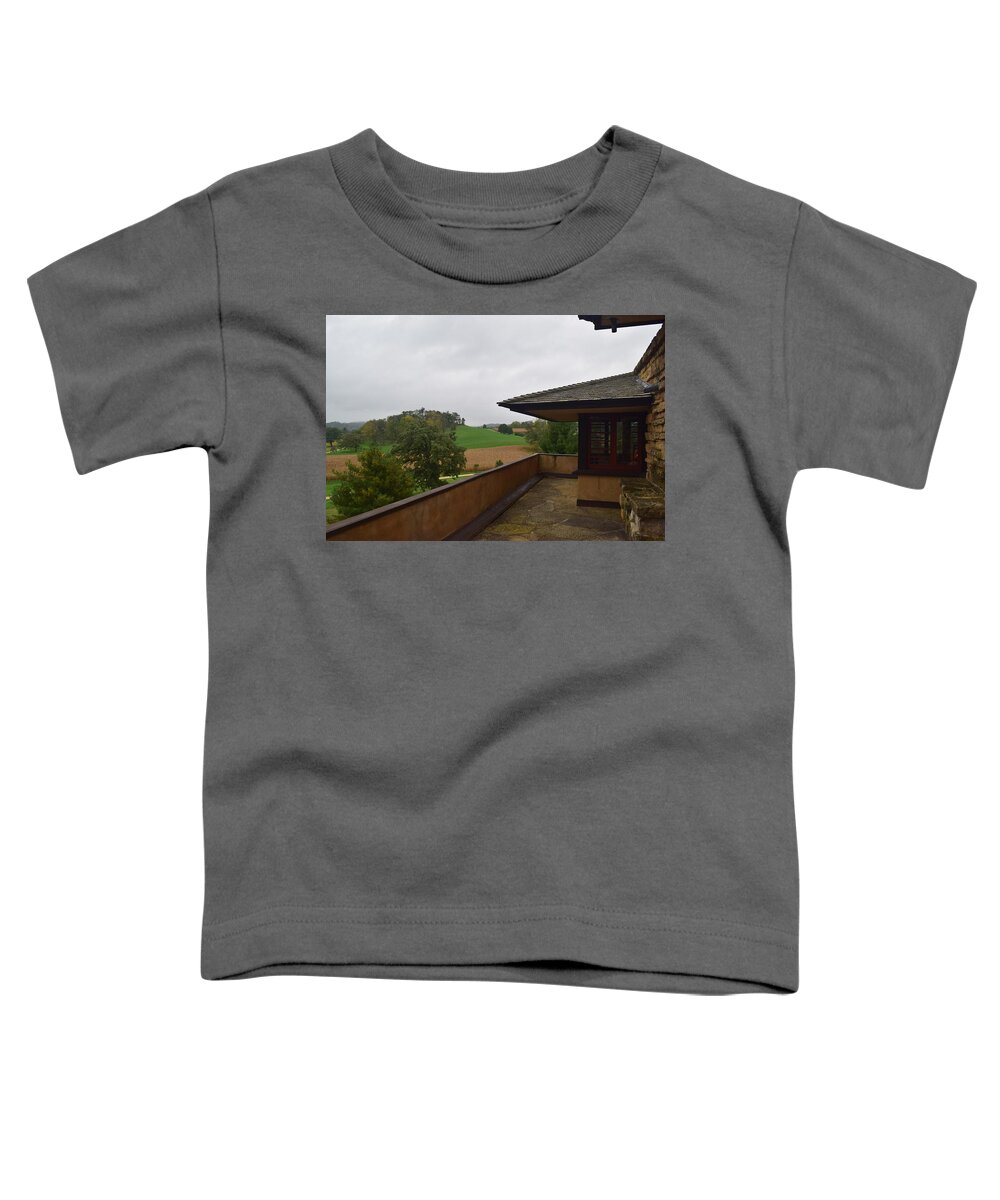Frank Toddler T-Shirt featuring the photograph Taliesin #5 by Curtis Krusie