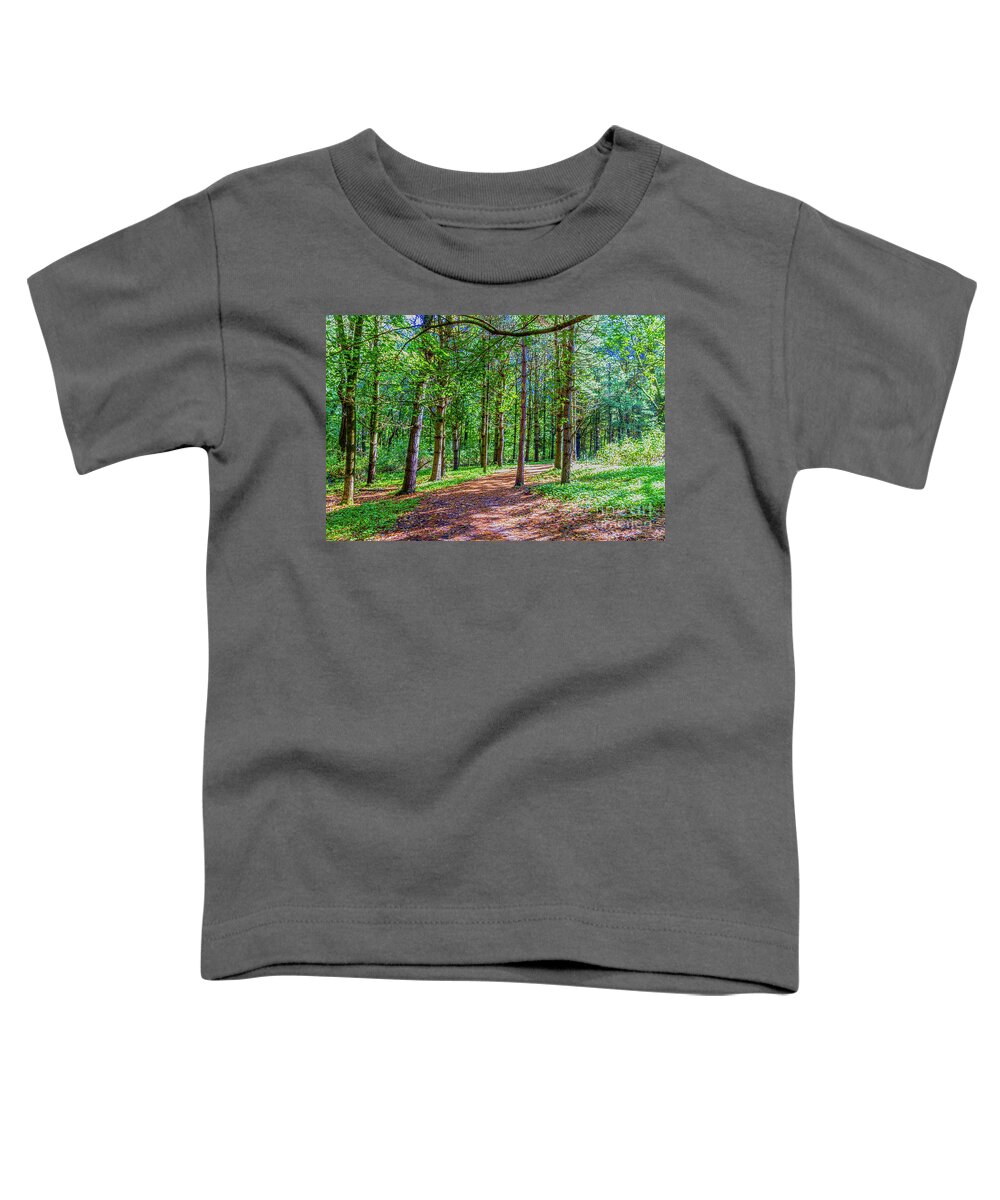 Trees Toddler T-Shirt featuring the photograph The Path #5 by William Norton