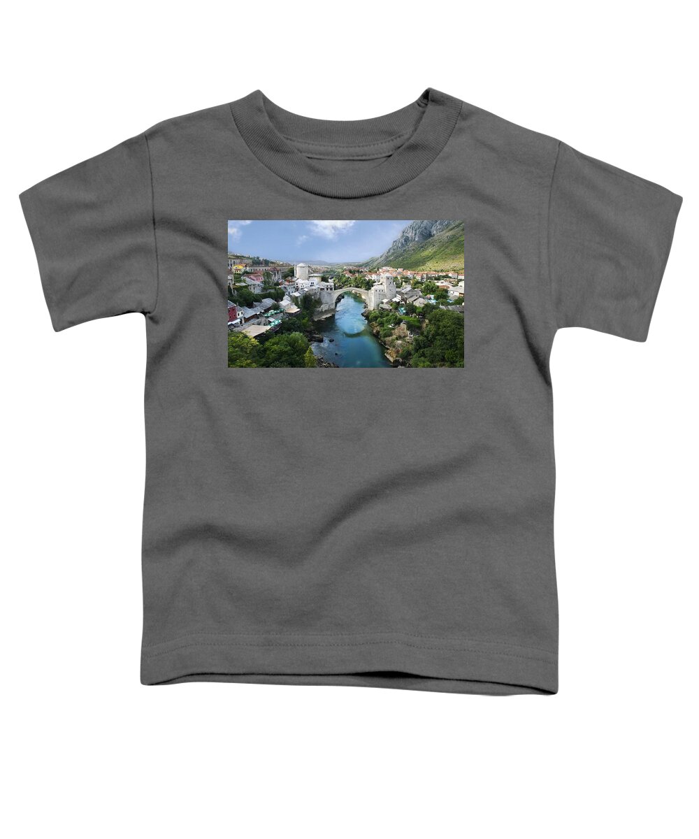City Toddler T-Shirt featuring the photograph City #6 by Jackie Russo